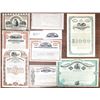 Image 1 : Railroad Assortment of Stocks and Bond, ca.1850 to 1940s including Signed Galusha Grow Bond.