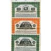 Image 1 : Cupey Sugar Co. & Utah-Idaho Sugar Co., 1915-20, Trio of Specimen Bonds