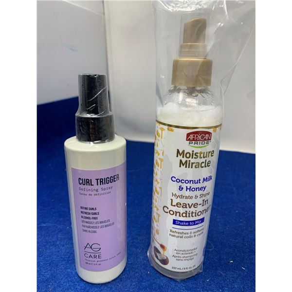 Curl and Moisture Hair Products