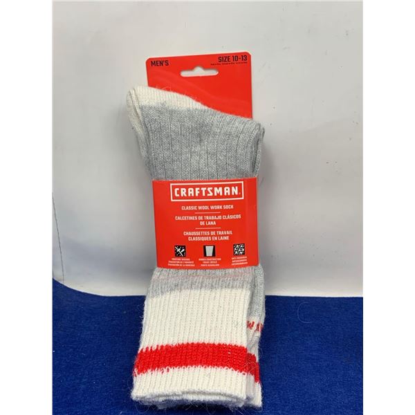 Craftsman Classic Wool Sock 3pk (Size 10-13)