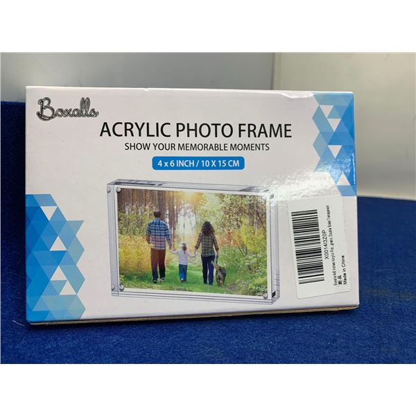 Boxallo Acrylic Photo Frame (4 x 6)