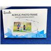 Image 1 : Boxalls Acrylic Photo Frame (4 x 6)