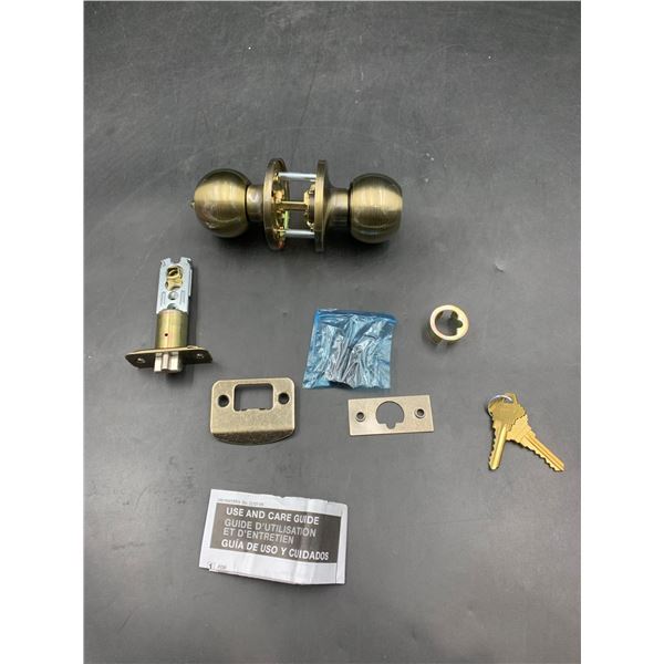 Lock Passage Door Knob