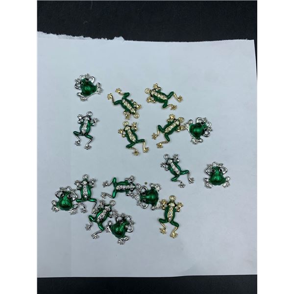 Lot of Frog Pendants