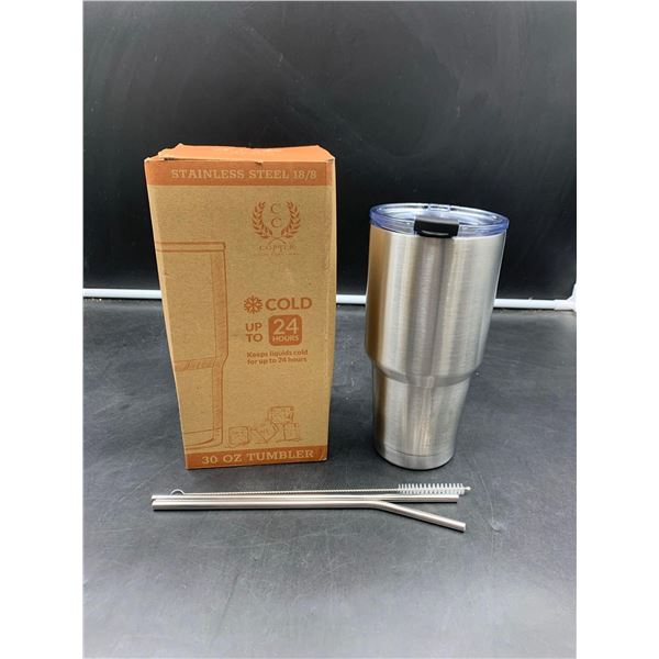 Copper Cure Stainless Steel 30oz Tumbler