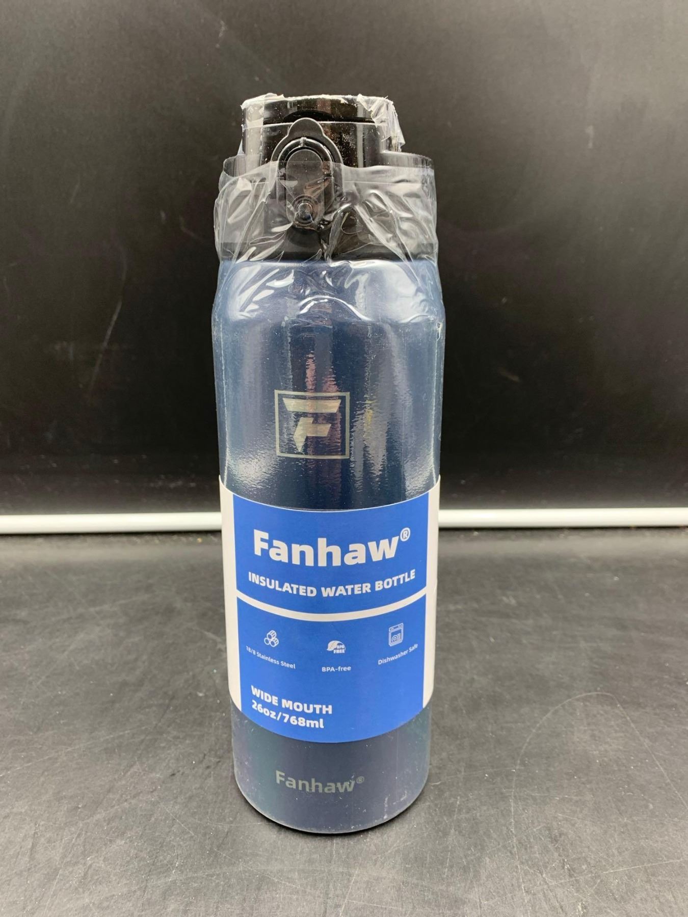 Fanhaw Insulated Water Bottle Wide Mouth 26oz - A D Auction Depot Inc.