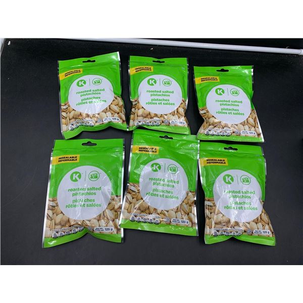 Roasted Salted Pistachios (6 x 125g)