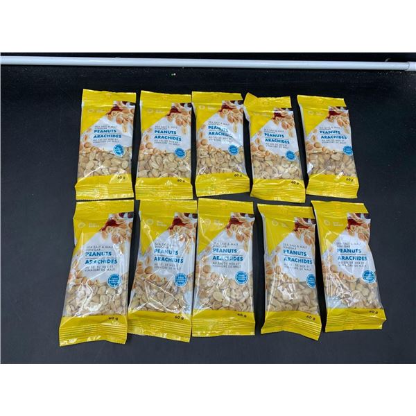 Sea Salt & Malt Vinegar Peanuts (10 x 60g)