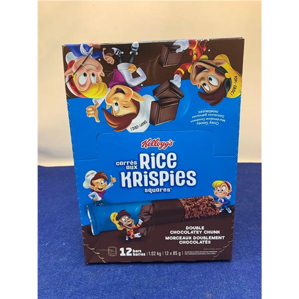 Kelloggs Rice Krispies Squares Double Chocolatey Chunk 12x85g