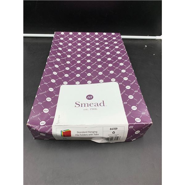 Smead Standard Hanging File Folders with tabs
