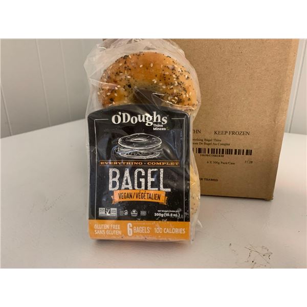 FROZEN - O'Doughs Vegan Everything Bagels - 6x300g