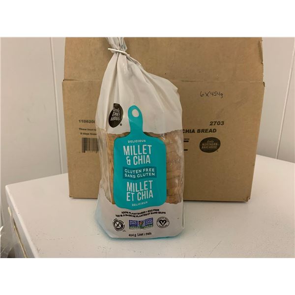 FROZEN - Little Northern Bakehouse Gluten Free Millet & Chia Bread - 6x454g
