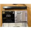 Image 2 : Total Eclipse 100% Max Blackout Blinds - 2 Panels - 84" Long