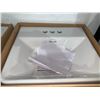 Image 3 : Lexington Foremost Semi-Recessed Rectangular Vessel Lavatory 18"w x 16 1/4"d x 7 7/8"h