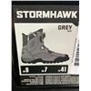 Image 2 : ICON Stormhawk Motorcycle Boot Mens Size 8 Grey
