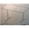 Image 3 : CubiCubi 44"x24" Standing Desk, Electric Stand up Height Adjustable Home Office Table, Sit Stand Des