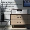 Image 2 : Lonpoo LP-816 Micro System Bluetooth Home Stereo System, Nostalgic Micro Component 40 Watts RMS CD P