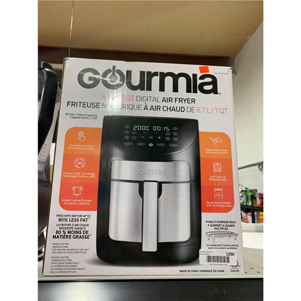 Gourmia 6.7L Digital Single Drawer Air Fryer