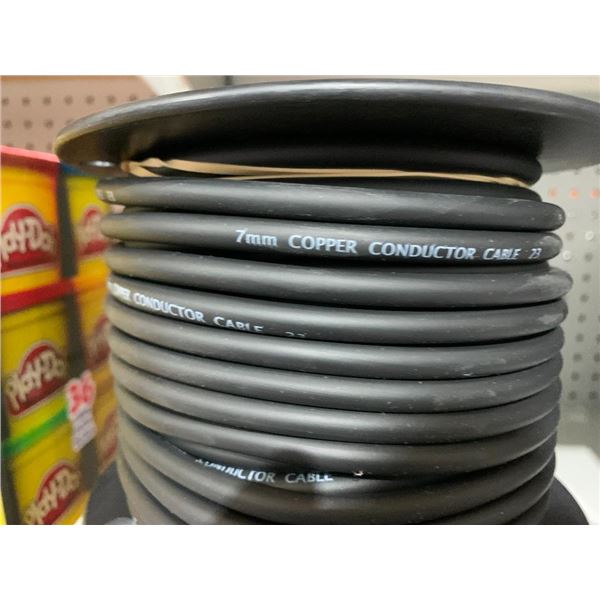 Standard 100 Foot 7mm EPDM Ignition Wire Tinned Copper Core
