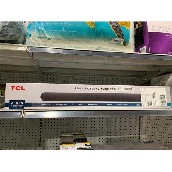 TCL alto 6 2.0 channel sound bar