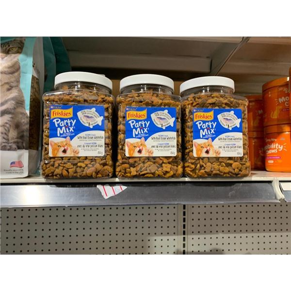 Friskies Ocean Whitefish party mix Cat Treats 3 x 454g
