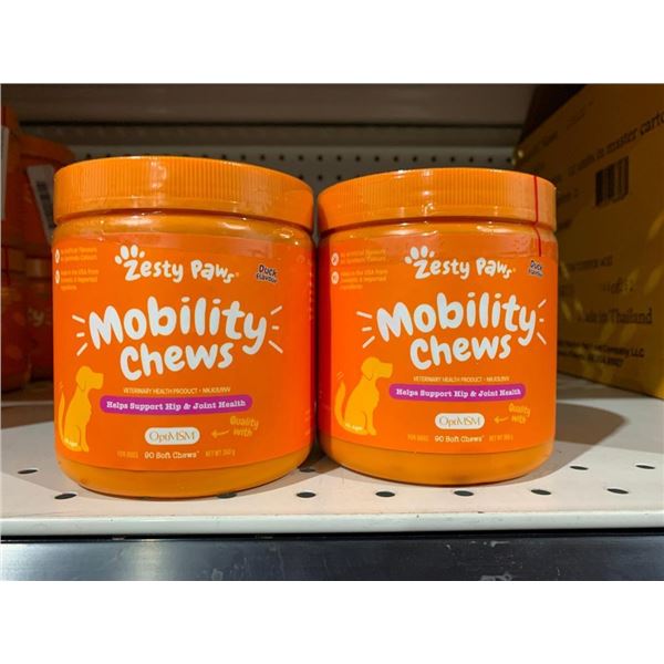 Zesty paws mobility chews 2 x 90 chews