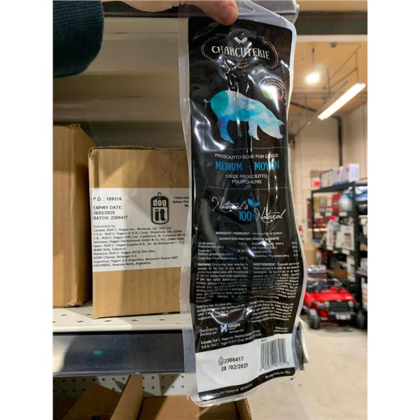 Dog it italian prosciutto bone, medium size x 8 bones