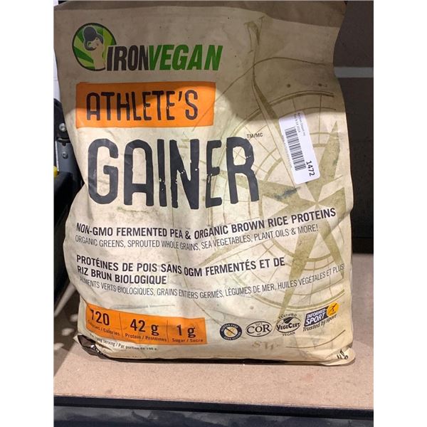 IronVegan Athlete's Gainer 4.5kg