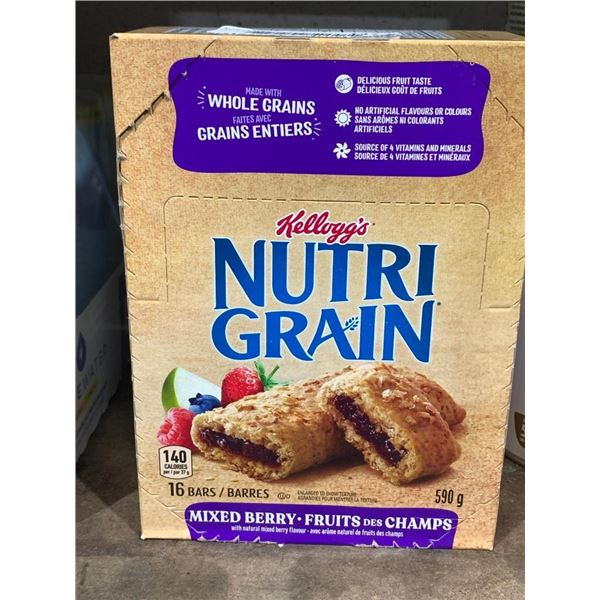 Kellogg's Nutri Grain Mixed Berry 16 Bars 590g