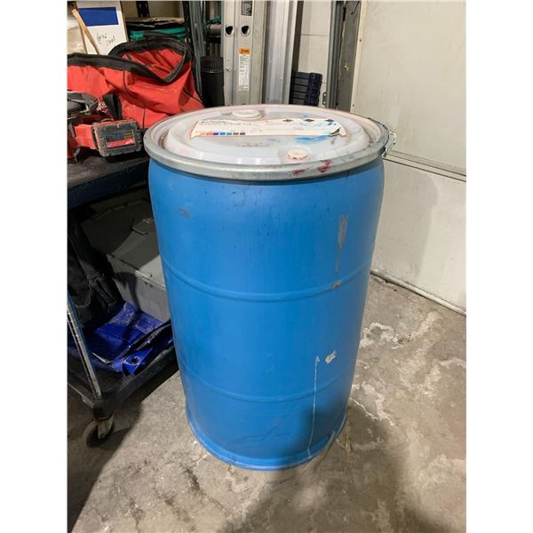 Industrial Barrel with Pressure Sealing Ring & Flat Lid - 37" Tall x 32" Diameter