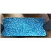 Image 2 : 3 NEW EVA BOAT FLOORING NON SLIP BLUE STICK DOWN,  22 INCH X 48 INCH