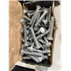 Image 2 : 4 CASES OF GRIP RIGHT CARRIAGE BOLTS, 1/2 INCH X  3-1/2INCH, 50 PER CASE, 200 BOLTS TOTAL