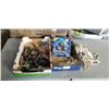 Image 1 : 2 TRAYS OF ESTATE GOODS, TOOLS ETC
