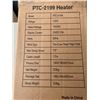 Image 2 : BRAND NEW PORTABLE INDOOR SPACE HEATER  MODEL  PTC-2199