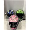 Image 1 : 3 RACING HELMETS