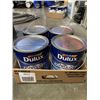 Image 1 : 4 NEW 3.7L PAILS DULUX DIAMOND PAINT - SEMI-GLOSS  FINISH