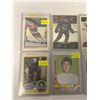 Image 2 : 8 ROOKIE OR STAR CARDS - LEMIEUX, GRETZKY,  PERREAULT, ROENICK, HUGHES ETC