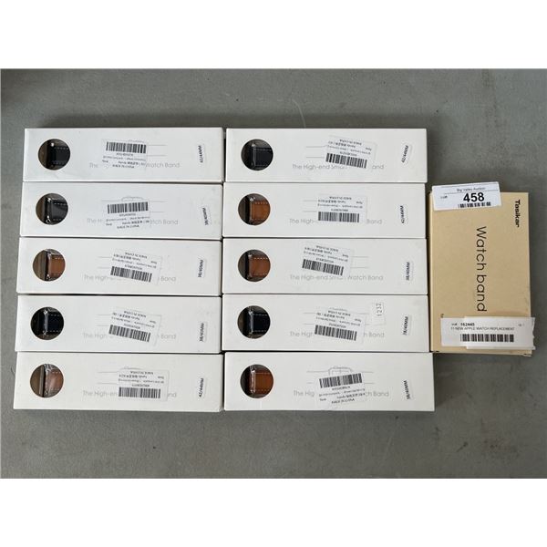 11 NEW APPLE WATCH REPLACEMENT BANDS - VARIOUS  SIZES