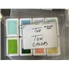 Image 2 : LOT OF CRAFT GLUE STICKS, PAPER, AND 2 CASES OF  'THE TON COUTURE COLOR' INK PADS