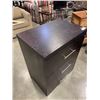 Image 2 : BLACK 3 DRAWER HIGHBOY DRESSER