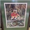 Image 2 : SIGNED AND NUMBERED PRINT 'FROG POND' AND JIM DALY  SUMMER MEMORIES PICTURE