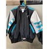 Image 1 : VINTAGE SAN JOSE SHARKS SIZE MEDIUM JACKET, JEFF  HAMILTON