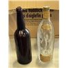 Image 2 : 2 BOXES OF VINTAGE GLASS BOTTLES