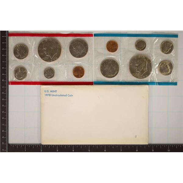 1978 US MINT SET (UNC) P/D (WITH ENVELOPE)