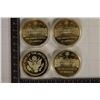 Image 2 : 4-METAL 1 1/2'' WHITE HOUSE SOUVENIR PF MEDALS: