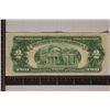 Image 2 : 1928-G US $2 RED SEAL NOTE BOTTOM LEFT CORNER RIP