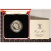 Image 2 : 1988 UNITED KINGDOM SILVER PROOF 1 POUND PIEDFORT
