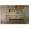 Image 1 : 10 VINTAGE CANCELLED CHECKS & TAX PAYMENT