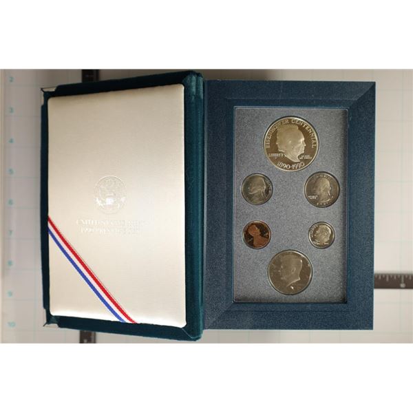 1990 US PRESTIGE PROOF SET EISENHOWER ORIGINAL US