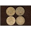 Image 2 : 1899, 1906, 1913 & 1916 SILVER BARBER DIMES